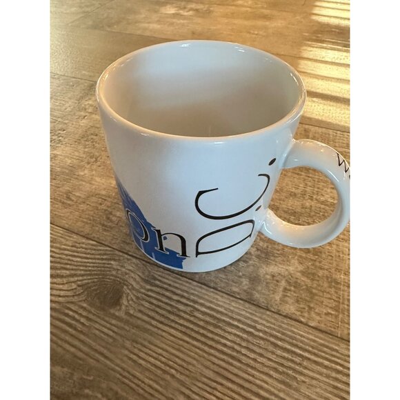 Starbucks Washington DC Mug 20 Oz Blue & White Coffee Cup Featuring Capitol Dome - Picture 6 of 8